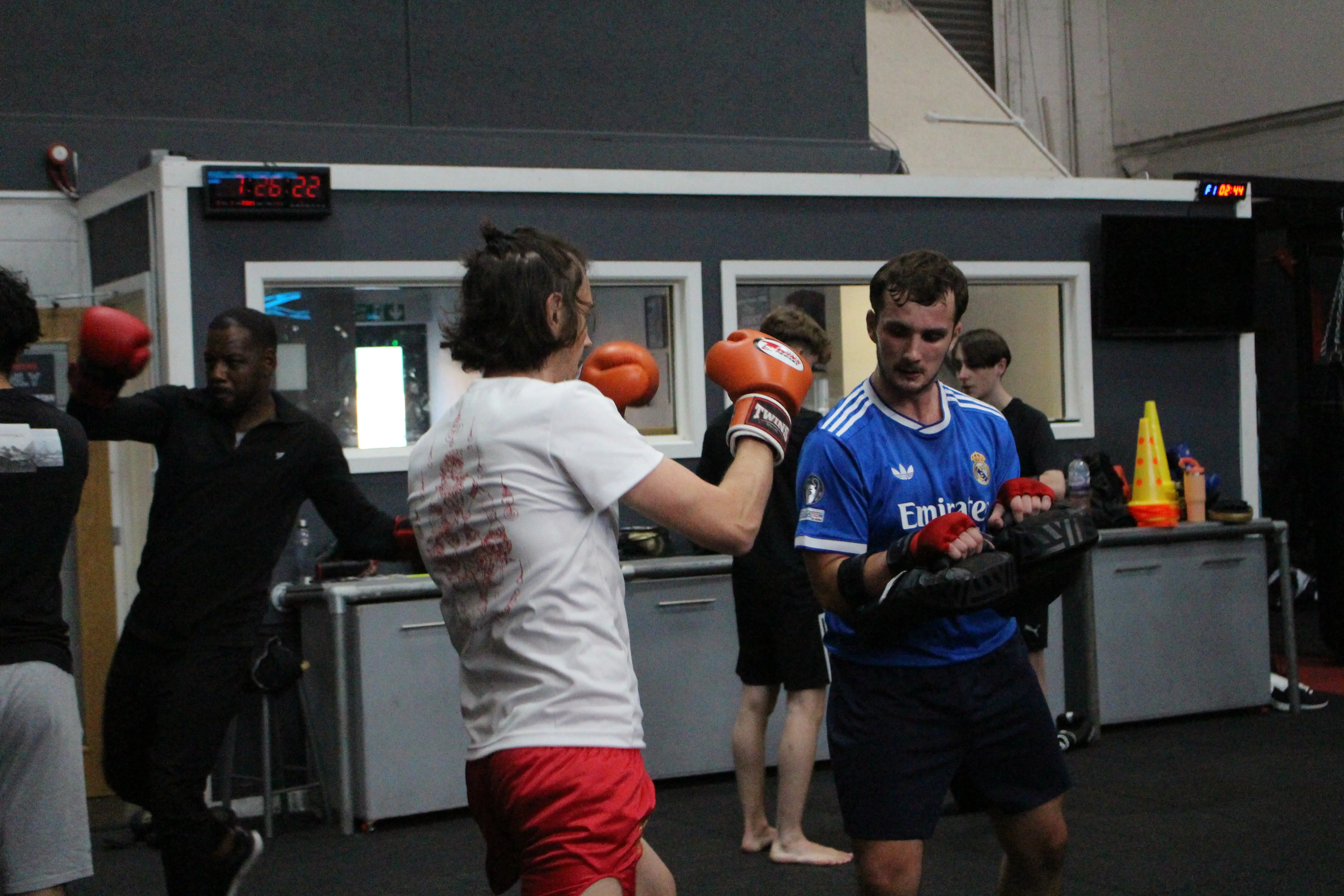 Beginner Muay Thai training at SRMT Altrincham - new students welcome