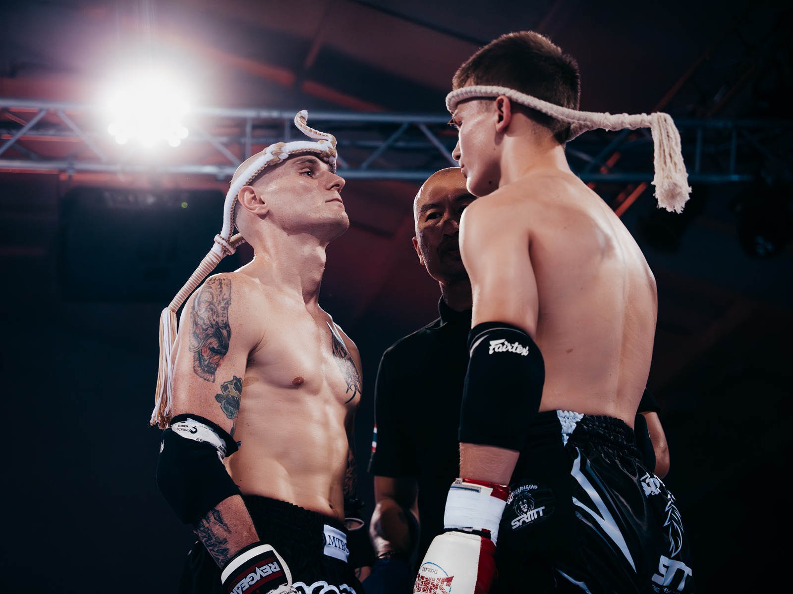 SRMT competition team - Muay Thai fighters training for competitions